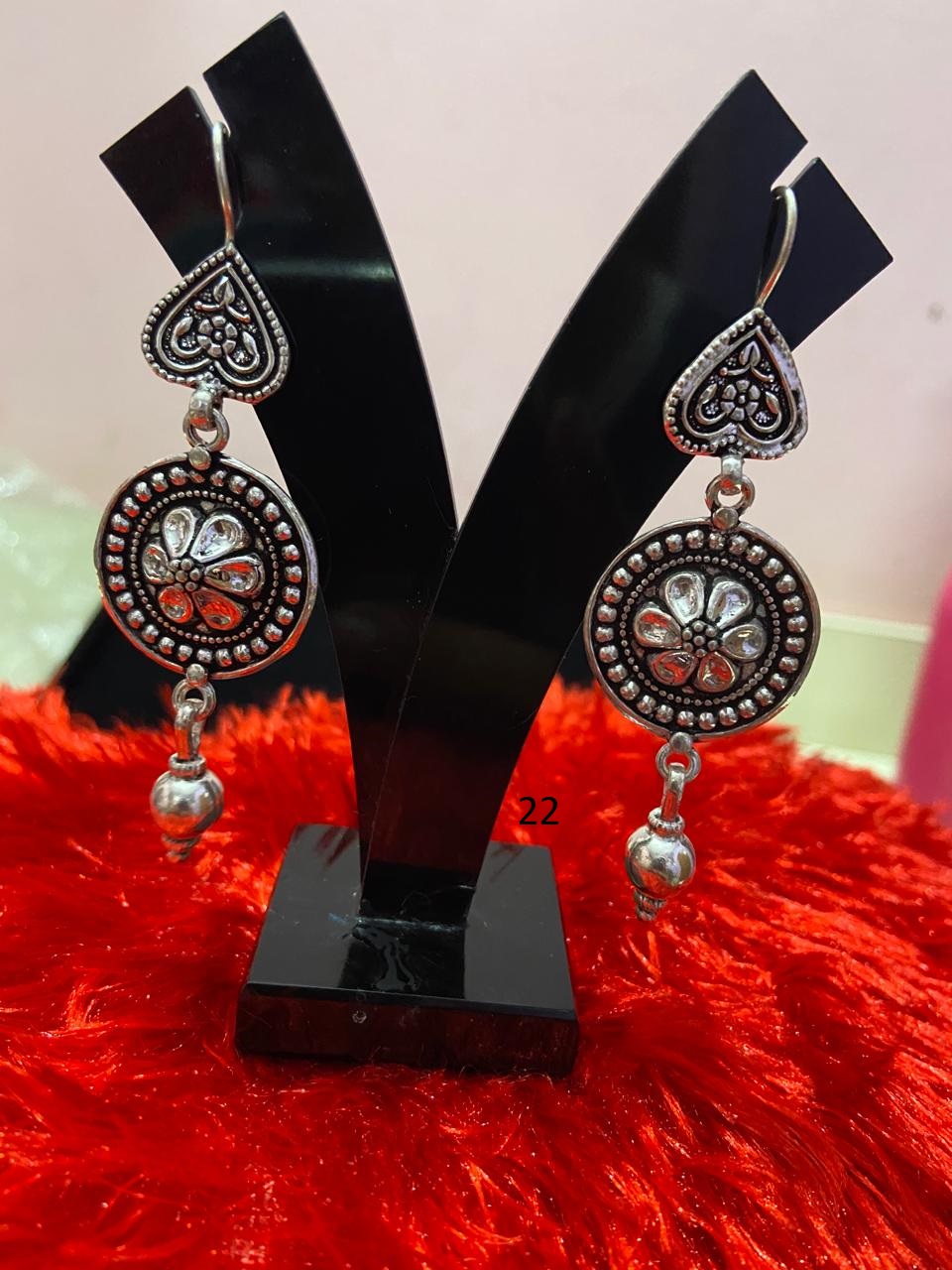 silver women earings